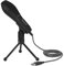 DeLOCK USB Kondensator Mikrofon Microphone, Standmikrofon, Aufnahmemikrofon mit Tischständer für PC und Notebook, Plug&Play, Ideal für Gaming, Podcast, Skypen und Gesang, 65939