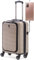 ALPINI Hartschalenkoffer Inova-2.0 22 Zoll (55 cm), Fach für Computer PC und Tablet, USB-Anschluss, Taupe (Creamy Brown), (CABINE) S – Small – 40L – 55x40x20cm – 2.7kg, Koffer