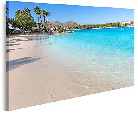 islandburner Bild auf Leinwand Platja De Alcudia Strand Mallorca Balearische Inseln Spanien Bilder Wandbilder Poster