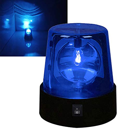 LED Stroboskoplicht, 3 Zoll LED Beacon Blinklicht, Disco Party Rotierende Lampe DJ Blinkende Bühnenlichter Polizei Licht Spielzeug für DJ Show Bar