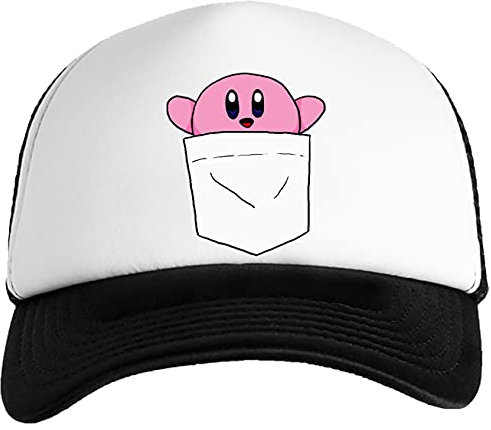Wigoro Tasche Kirby Kinder Baseball Kappe Gittergewebe Zurück Kids Cap Mesh Back
