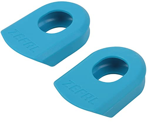 ZEFAL Crank Armor - Protection de manivelle - VTT et Vélo de Route - Bleu Cyan