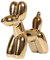 Insiswiner Kleine Tierstatuen, Heimdekoration, Goldfigur, Akzent, glänzende Ornamente, Keramik-Dekoration für Regale