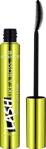 Essence LASH LIKE A BOSS INSTANT LIFT & CURL MASCARA, mascara, nero, oscillante, risultato immediato, di lunga durata, vegano, senza profumo, senza alcool (9,5 ml)