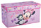 Idea Nuova Disney Minnie Mouse Faltbare Kinderspielzeug-Aufbewahrungsbox, langlebig mit weichem Deckel, 72,4 x 36,8 x 40,6 cm