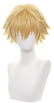 OSIAS Chainsaw Man Denji Cosplay Perücke für Mann und Jungen