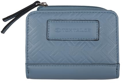 TOM TAILOR Damen Mirenda Reißverschlussbörse, Light Blue