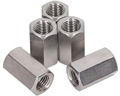 5 Stück Edelstahl-Sechskant-Überwurfmutter, M16 X 2, 24 L40 Mm, Rostfrei, Seitenwinkel, Granularität, Mutter, Schraube, Sicherheitsverbindung Für Die Gebäudewartung