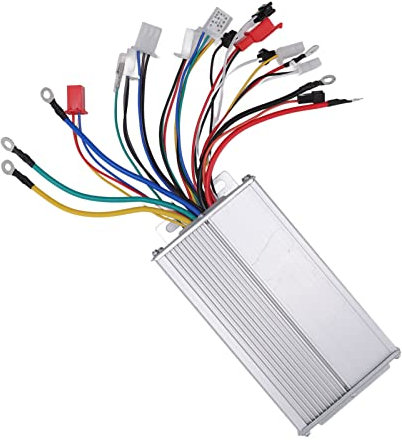 36-48V 500W Bürstenloser Motor Controller, Multifunktionaler Intelligenter Elektroroller Motor Brushless Controller Mit Aluminium legierungsgehäuse Motor Modifikations Zubehör E-Bike Scooter Kartfah