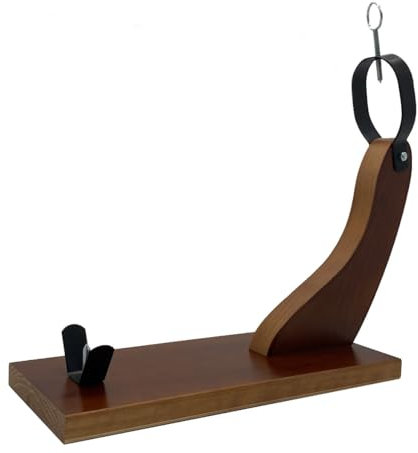 FERRETERIA LEPANTO Jamonero HuelvaEco, Soporte jamonero para Jamones y Paletillas, Jamonera de Uso Domestico y Restaurantes (Sin Set de Corte)
