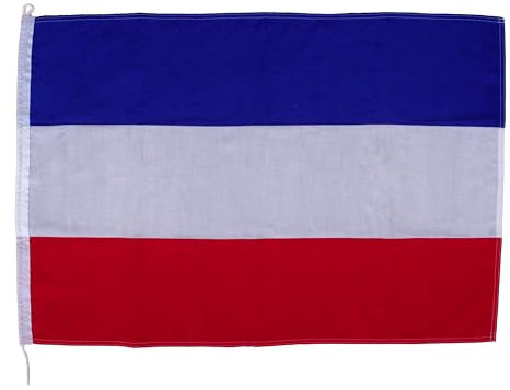 Netflags Flagge Schleswig Holstein ohne Wappen 120 x 200 cm Schiffsflagge mit 160 g/qm Stoffgewicht