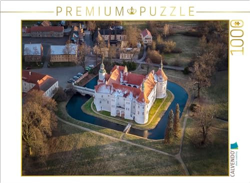 CALVENDO Puzzle Schloss Fürstlich-Drehna | 1000 Teile Lege-Größe 64 x 48 cm Foto-Puzzle für glückliche Stunden