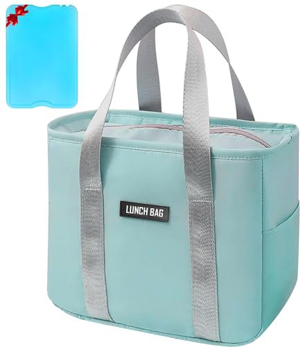 OnlyPRIME Bolsa Térmica Porta Alimentos con Placa de Hielo – Nevera Portátil Isotérmica para Trabajo, Picnic, Almuerzo o Dieta Especial.