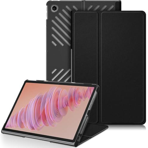 TOPCASE Funda para Lenovo Tab Plus - Tablet de 11.5 Pulgadas 2024(TB351FU),Ultra Delgado Carcasa con Soporte Función y Auto-Sueño/Estela,Negro