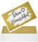 50 x Goldene Rubbelaufkleber in 5.8x3.5cm - Rubbellose selber machen - Ideal für Gutschein, Adventskalender, Rubbellos, Goldenes Ticket, Rubbeletiketten, Rubbel Sticker, Geschenke, Weihnachten