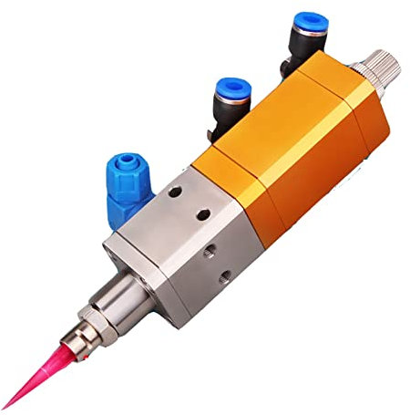 Vanne de distribution en silicone anti-goutte, vanne de distribution MY-3131-UV, avec colle de résine de silicone époxy de précision pneumatique(LED Black)