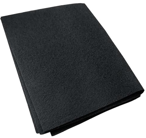 Dunstabzugshaubenfilter mit Aktivkohle & Fettfilter – 57 × 47 cm Dick, Zuschneidbar, Universal Kombifilter für Geruchs- & Fettabsorption