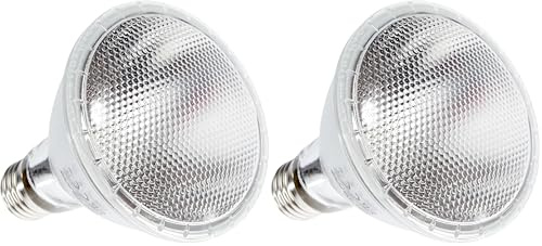 TRIXIE 76014 HeatSpot Pro E27, Halogen Wärme-Spotlampe, ø 81 × 108 mm, 75 W, Black (Packung mit 2)