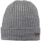 Barts Herren Wilbert Turnup Baskenmütze, Grau (Heather Grey 0002), One Size (Herstellergröße: Uni)