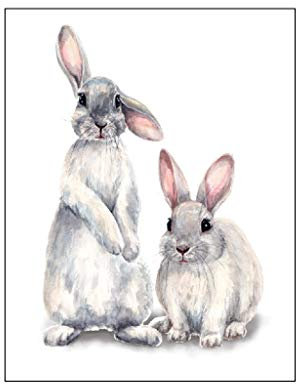 Darringls Stickers pour fenêtre de Pâques, Décorations de Pâques Oeufs Lapin Autocollants de Mur Sol Réfrigérateur Fenêtre Stickers Pâques Décor Fête d'enfants Jeu de Chasse aux œufs de Pâques