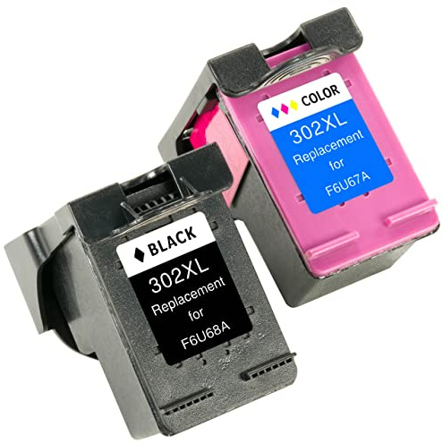 ESMONLINE 2er Set kompatible HP 302XXL 302 950 Seiten HP Envy 4525 4520 4527 Officejet 3831 3830 3833 5230 5220 Deskjet 3630 3636 2130