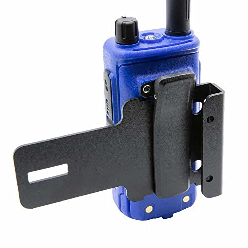 Rugged Radios Single Side Radio & Hand Mic Mount for V3 RH5R RDH16 R1 GMR2 and Baofeng Handheld Radios