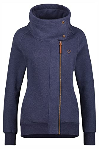 alife & kickin Damen Merteak A Sweatjacket Sweatjacke Damensweatjacke Freizeitjacke Sweater Sweatshirt mit Reißverschluss XS-XXL