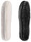 CCSOFTIME 2 Paar Einlegesohlen Lammfell für Damen und Herren,Winter Warm Lammfellsohlen Weich Dicke Schafwolle Schuheinlagen für Arbeitsschuhe,Hausschuhe und Stiefel,Beige Schwarz 43EU