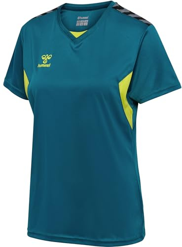 hummel Authentic PL Trikot Damen Weiß blau, XS Damen
