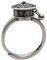 Verstellbare Ringe Damen, Ring Schmuck Silber Einfach Rotor Mantra 925 Silber Lustige Geschenke für Frauen