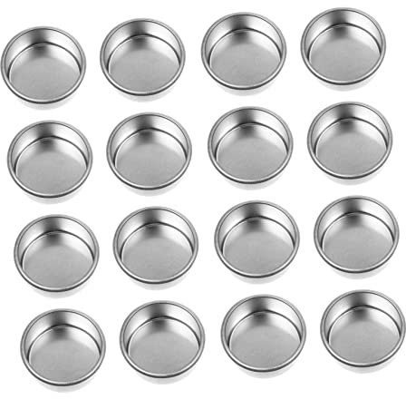 OSALADI 20piezas Vasos De Velas Creativos De Delicado para Decoración del Hogar De Recipientes Vacíos para Velas De Cera De Soja para y Festividades