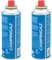 Campingaz Cartouche de Gaz à Valve CP 250, pour Réchauds Camp Bistro, Cartouche Compacte et refermable (Lot de 2)