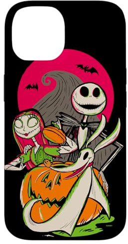 iPhone 14 Disney 100 Nightmare Before Christmas Halloween Jack & Sally Case