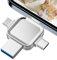 Yueflue 128 Go lphone Cle USB for i0S/Pad/Android/PC. 4 in 1 lphone Clé USB est Utilisée pour Libérer de l'espace de Stockage sur Le Téléphone.