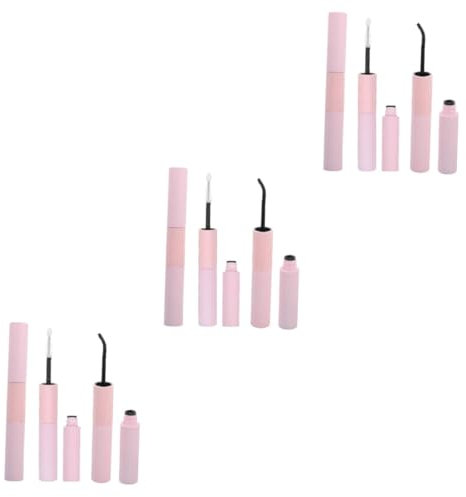 HAPINARY 3sets Lash Glue for Eyelash Extensions Double-ended Bond Seal Glue Quick-drying Easy Application for Women 3pcs*3