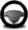 Auto Lenkradbezug 36-38cm Universal Lenkradbezug Plüsch Steering Wheel Cover für Zubehör
