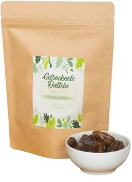 Datteri secchi 5kg | Senza semi | Qualità 1A | Ideali come snack, colazione o per la pasticceria | Dolcezza naturale