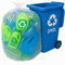 10 x Clear Wheelie Bin Liners – 762 x 1168 x 1422mm Strong Extra-Large Waste & Recycling Dustbin Bags for 240 Litre Bin | Rubbish Sacks for Domestic & Commercial Use | 25 Micron Polythene Refuse Sack
