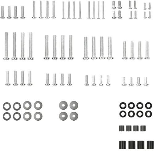Fernseher-Montageschrauben 84 Stück M4 M5 M6 M8 universal Ersatz TV