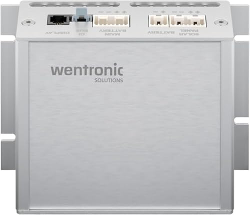 Wentronic Solutions Solar Laderegler SCC 30 A MPPT, 12 V, 460 Wp, Silber, IP 30
