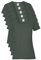 Fruit of the Loom Women Valueweight 5 T-Shirt, Green (Bottle Green 38), 12 (Manufacturer Size:M/12) pack of 5