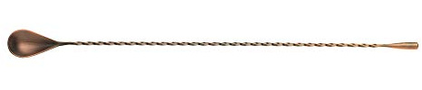 Mercer Culinary M37013ACP Bar Spoon, Cocktail Stirrer, Antique Copper