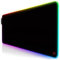 TITANWOLF - RGB Tapis de Souris Gaming XXL - LED Lumineuse Tapis de Souris Multicolore 11 Modes - 800 x 300mm - Surface antidérapante pour Les Joueurs de l’Ordinateur PC et du Mac - Noir