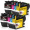 Clorisun LC3219XL Druckerpatronen Kompatible für Brother LC3219XL LC3219 XL LC3217 Multipack Tintenpatronen Ersatz für MFC J5330DW J5335DW J6930DW J6530DW J5730DW J5930DW J6935DW, 8er Pack