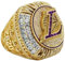 XXSLY Replik des 2020 Lakers Championship Rings, LA Champions Ring mit Champions Holzbox, for Fans Sammlung Souvenirs(12)