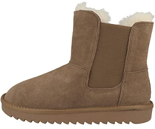ara Damen Alaska Stiefelette, Cognac 6, 40 EU