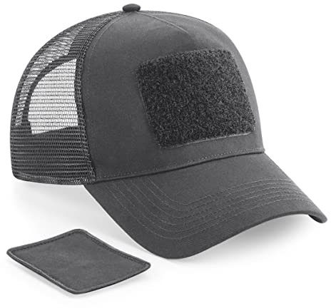 Patch Snapback Trucker Cap, Snapback-Größeneinsteller