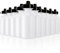 SOUJOY 10 Pack Sports Water Bottle, 21oz Plastic Squeeze Bottle with Easy Open Push/Pull Cap, BPA Free Reusable Team Water Bottle for Fitness, Student Gifts