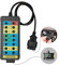 KAISAL OBD2 Breakout Box obd2 Diagnosegerät 16 Pin OBDII Protokoll Detektor Diagnosewerkzeug für Kommunikation Auto Diagnose Scan Tool mit Automotor Fehler-Code Scanner,Erdungserkennung