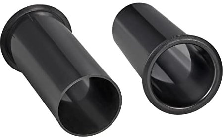 PATIKIL 60mm x 150mm Altoparlante Porta Tubatura Subwoofer Bassi Reflex Tubatura Bassi Woofer Box, Nero 2pz